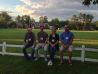 Ben-Yakar Group previous and current students, Chris, Nick, Adela, and Murat, at the Gordon Conference, July 17, 2014 at Holderness