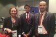 Adela, Kaushik, and Murat at the Laser Therapeutics Symposium at the CLEO, June 11, 2014, San Jose, CA